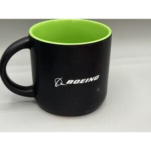 Boeing Cities Puget Sound Black/Green Mug